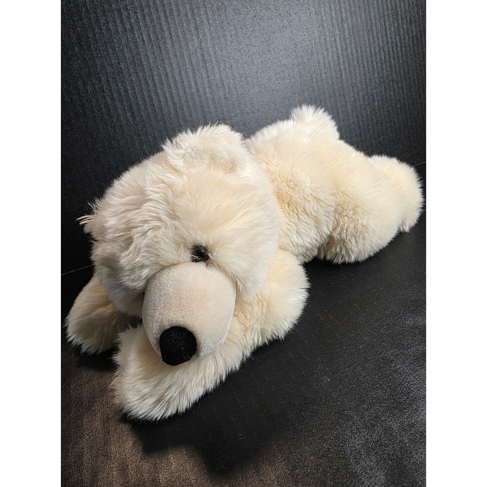 People Pals Floppy Polar Bear Plush 14" Stuffed Animal